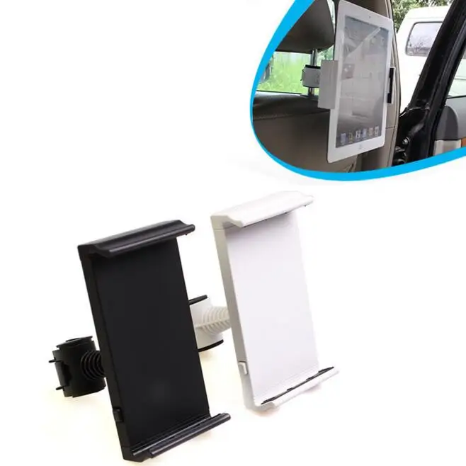 

FGHGF 4-11" Car Use Mobile Phone Bracket Tablets Soporte Movil Back Rear Seat Clip Stand Support for iPad Cellphone Accessories