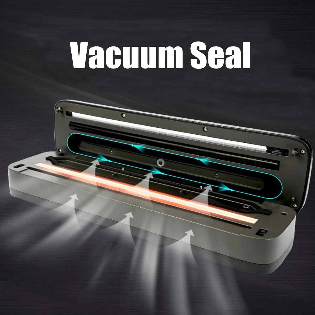 

100-240V 100W Vacuum Sealer Machine Kitchen Food Packing Sealing Saver Packer