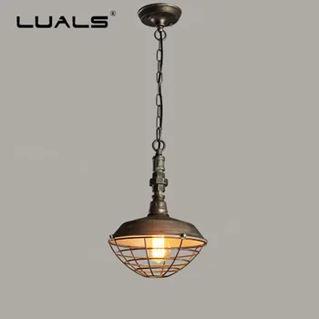 

Industrial Style Suspension Luminaire Loft Retro Pendant Lights Creative Mining Pendant Lamp For Restaurant Edison Light Fixture