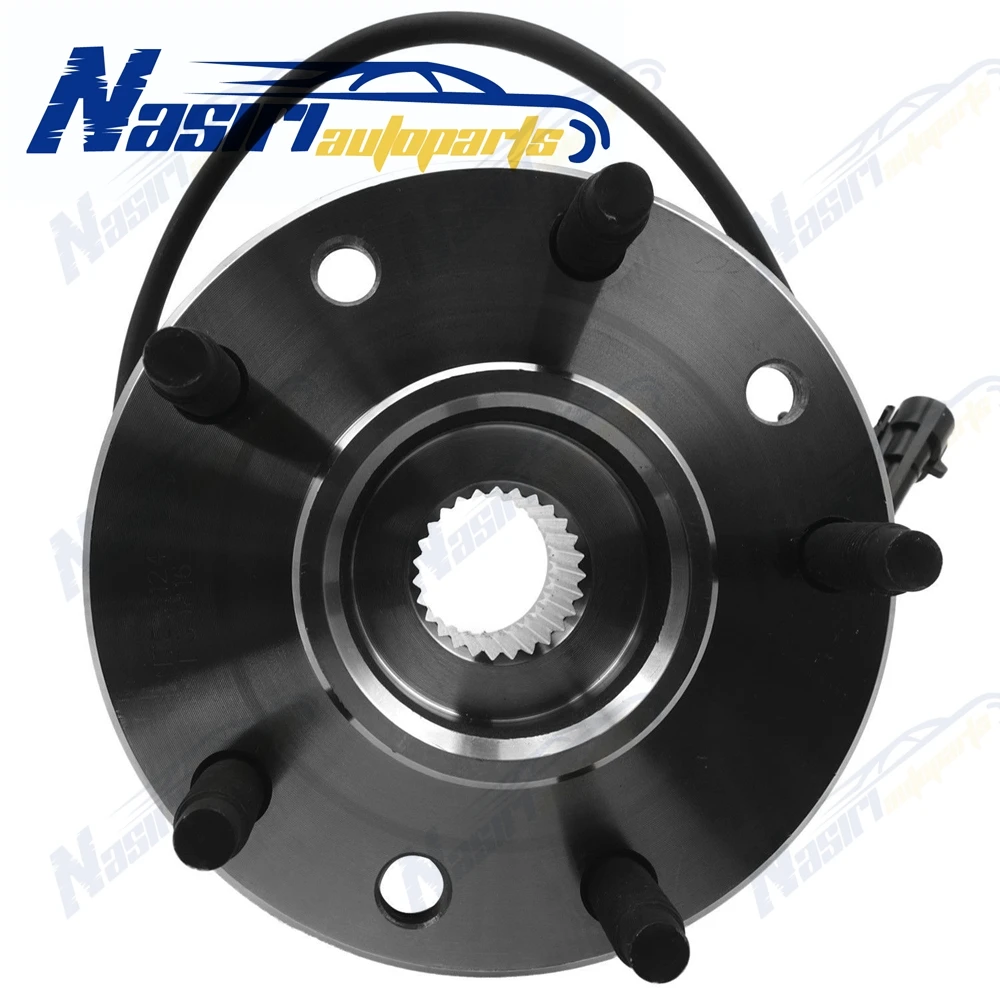 Front Wheel Hub Bearing Assembly For Cadillac Escalade Chevy Avalanche Silverado 1500 Tahoe GMC Sierra Yukon 2007-2014