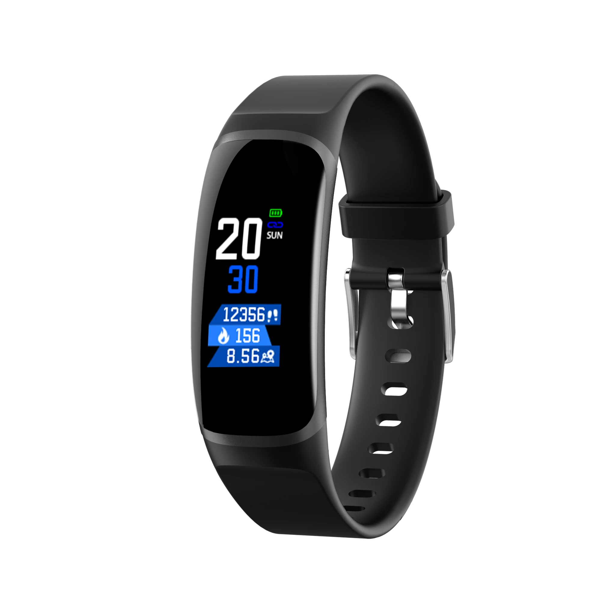 

VOULAO MK04 Smart Bracelet Color Screen Blood Pressure Fitness Tracker Heart Rate Monitor Smart Band Sport For Android IOS