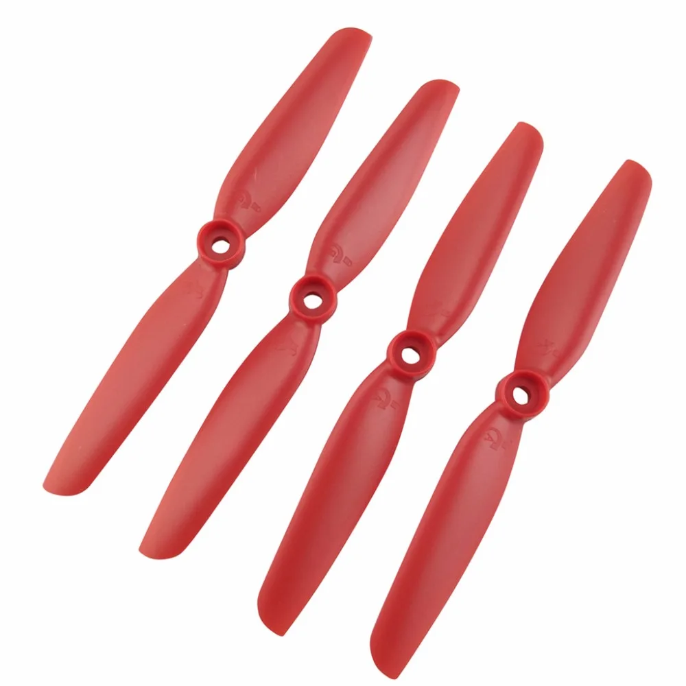 

RC 4PCS wind leaf for Remote control MJX B6 B6F B6FD Bugs 6 romote control brushless airplane replacement accessories-Red
