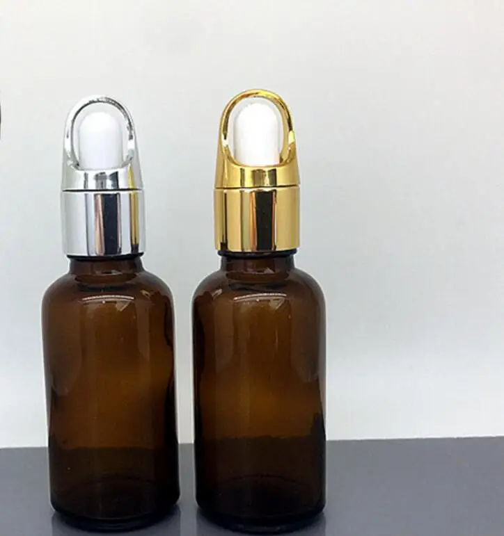 Wholesale 200 Ps 30ml Brown Frosted Glass Eye Dropper Bottles / Vials