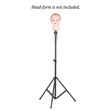 Abody Регулируемая подставка для штатива держатель Парикмахерская тренировочная головка форма Подставка-манекен салон зажим для волос инструмент для волос