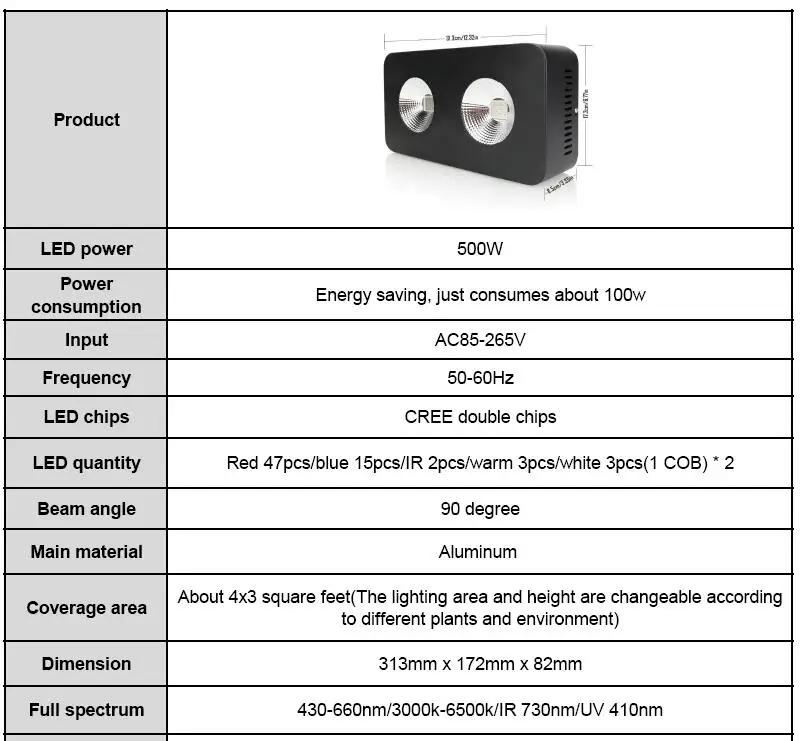 Новое поколение Cree COB полный спектр светодиодный светать 2000 Вт AC110V 220 В 240 В для всех Растениеводство 2000 вт светодиодный растет светильник