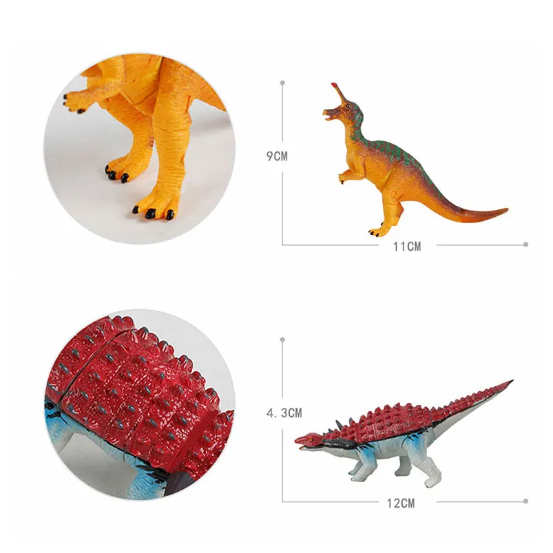 AWESOME DEAL Dino Puzzle in Jurassic Eggs Set of 4 Colors