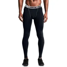 CKAHSBI колготки для бега мужские Письмо спортивная одежда Спортивные штаны черные быстросохнущие мужские фитнес колготки Спортзал Бодибилдинг беговые колготки