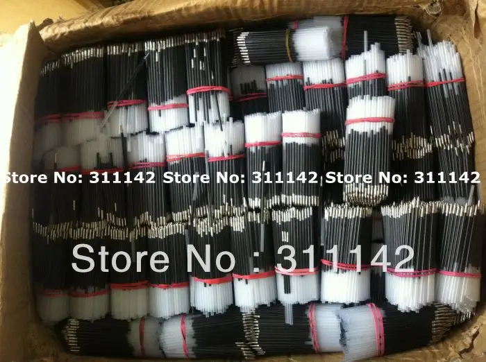 US $139.00 Unique Syringe pens refills Black and Blue ink 10mm or 07mm108cm lenghth 5000pcslot Free Shipping