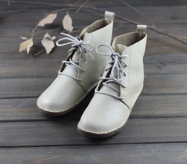 women boots genuine leather