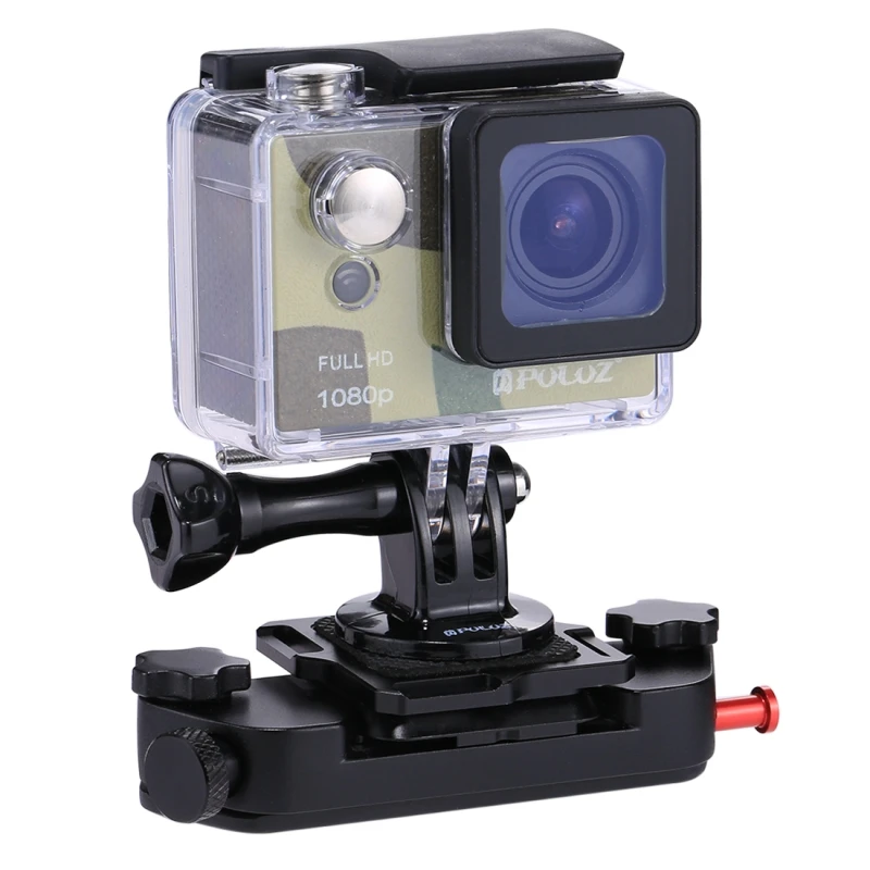 Capture Camera Clip Aluminum Alloy Quick Release Clip with Plate With 1/4 Tripod Screws for DSLR