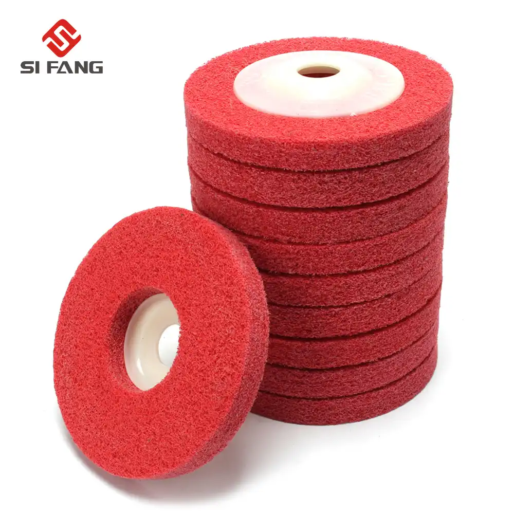 5//8/" Bore Nylon Flap Polishing Wheel Buffing Disc Grinding Tool for Metal 4Pcs