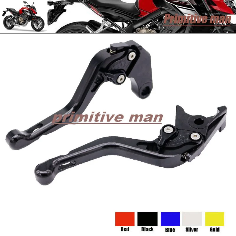 

For HONDA CB650F CBR650 2014-2015 Motorcycle Accessories Short Brake Clutch Levers Black