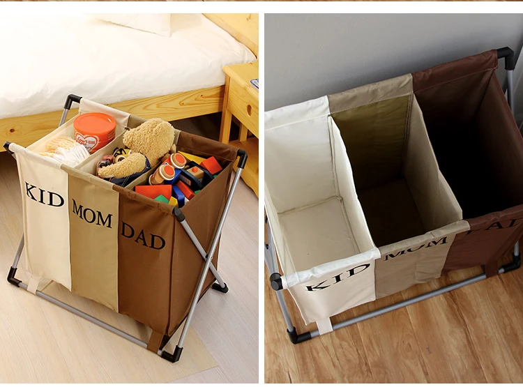 ORZ корзина для белья для ванной комнаты, три сетки, корзина для белья, Сортировочная складная корзина, коробка для галстука, носки, сумка, органайзер для хранения в ванной комнате