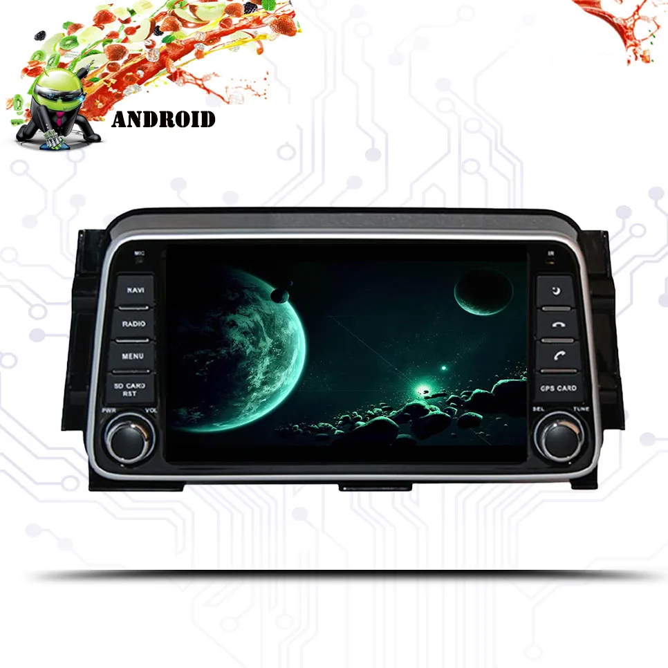 Flash Deal Android 9.0 64G car dvd player for Toyota Nissan Kicks 2014+ Micra 2017-2018 2 din 1024*600 Gps Navigation Wifi Octa Core System 5