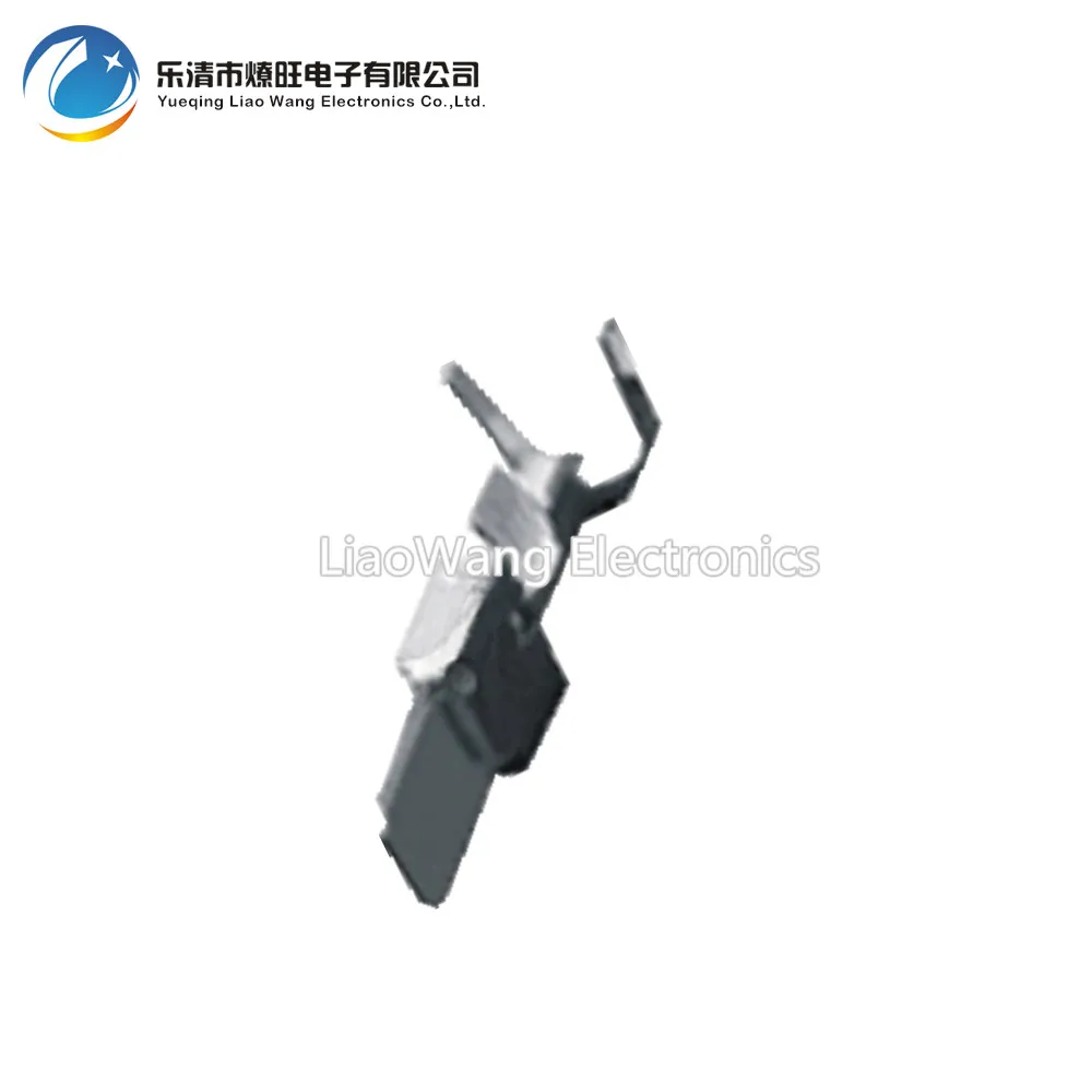 

100 PCS DJ6116-6.3C complex Insert 6.3 series silver male terminal