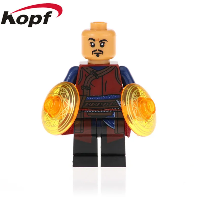 

50Pcs Super Heroes Iron Man Series War Machine Figures Bucky Collection Wong Building Blocks For Children Toys Gift XH 944