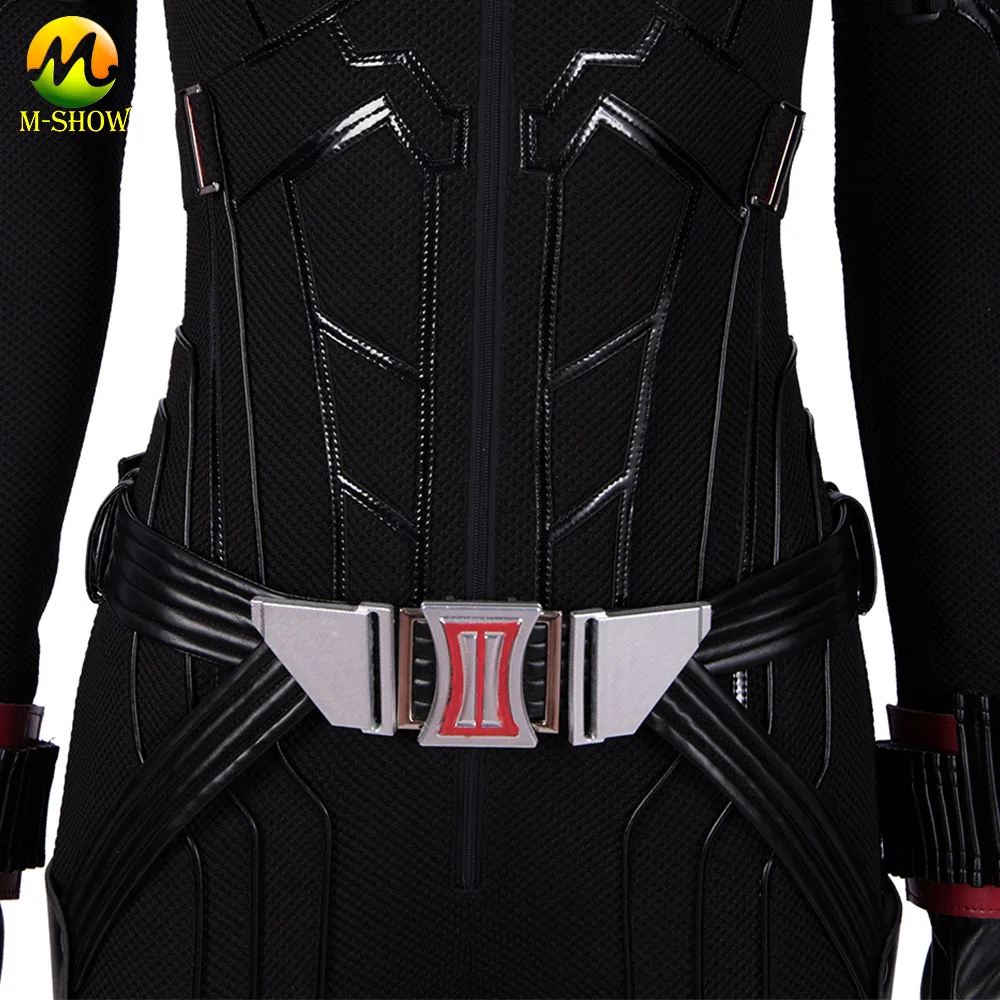 2019 Avengers Endgame Black Widow Cosplay Costume Avengers 4 Natasha Romanof Outfit Jumpsuit Halloween Party Custum Made