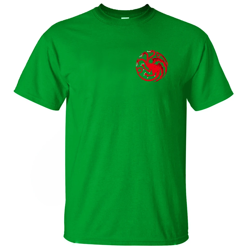 Targaryen fuego y sangre de Juego de tronos T camisas 2019 camiseta de verano 100% algodón alta calidad camisetas S-3XL nuevas Camisetas para Hombre Targaryen fuego y sangre de Juego de tronos T camisas 2019 camiseta de verano 100% algodón alta calidad camisetas S-3XL nuevas Camisetas para Hombre