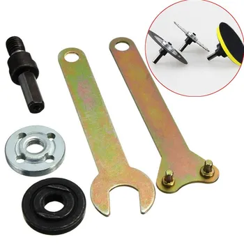 

5pcs Angle Grinder Accessories with Connecting Rod and Small Wrench for Conversion Angle Grinding Tool