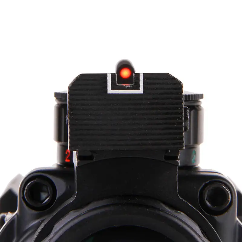 4X32 Тактический Прицел Ж/Сетка Tri подсветкой Волоконно Оптический Прицел/Airsoft Gun