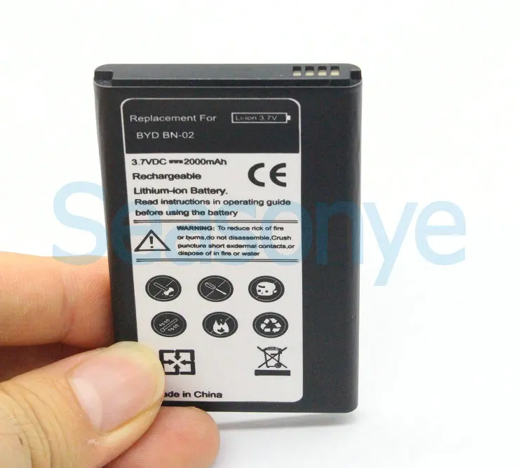 5 шт./лот 2000 мАч BYD BN-02 / BN 02/BN02 запасная батарея для Nokia XL 4G RM-1061 RM 1061 RM-1030 RM-1042 + номер