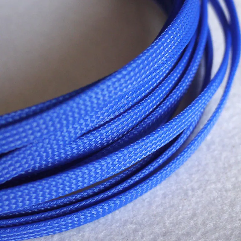 6mm Braided Expandable Auto Wire Cable Sleeving High Density Sheathing 