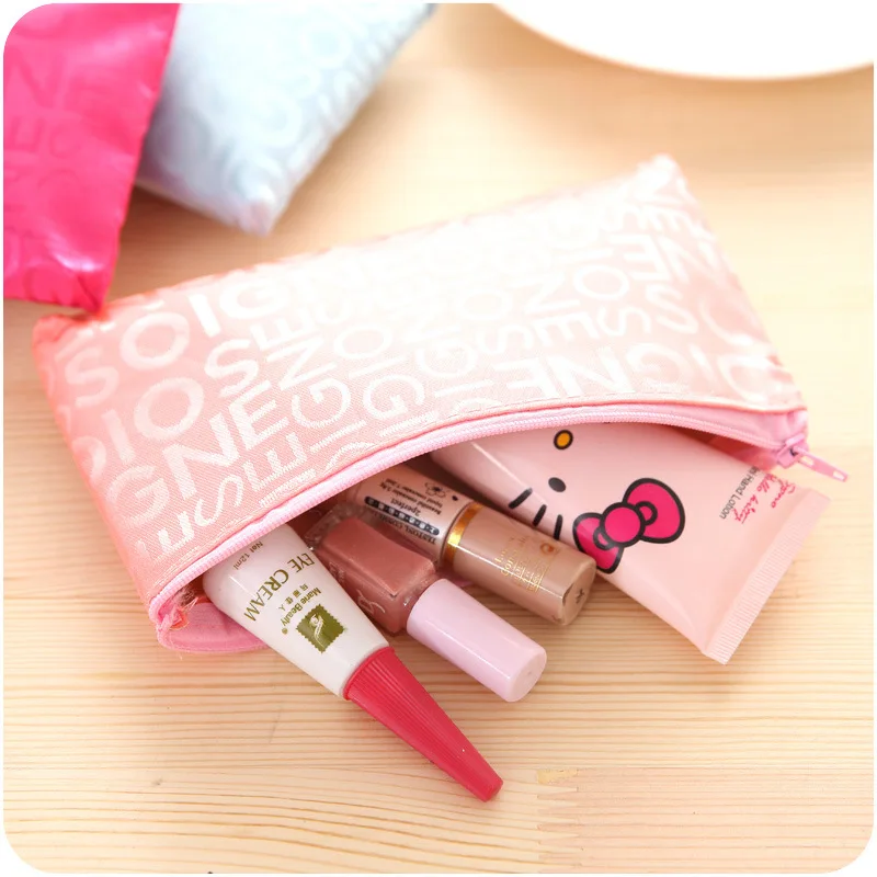 Women Portable Cute Multifunction Beauty Zipper Travel Cosmetic Bag Letter Makeup Bag Pouch Toiletry Organizer Holder Beautician Women Portable Cute Multifunction Beauty Zipper Travel Cosmetic Bag Letter Makeup Bag Pouch Toiletry Organizer Holder Beautician