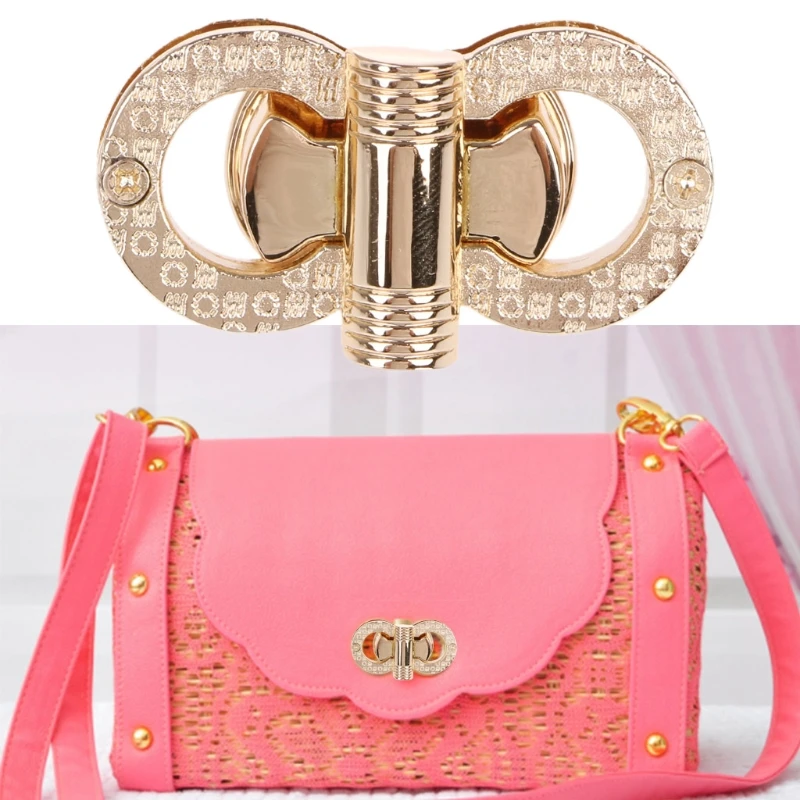 

Metal Clasp Turn Twist Lock for DIY Handbag Craft Shoulder Bag Purse Hardware