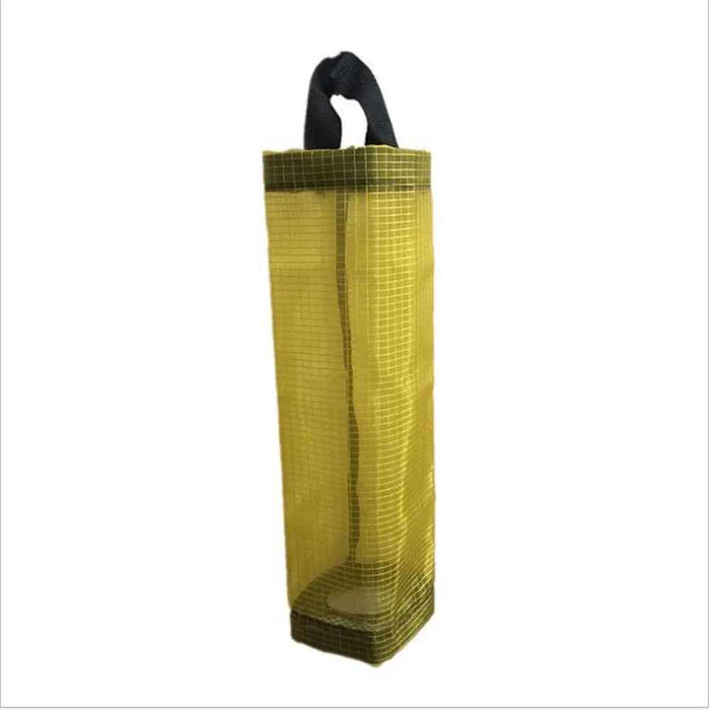 

40x12cm Home Grocery Bag Holder Wall Mount Storage Dispenser Plastic Kitchen Organizer Novel hanging garbage bag