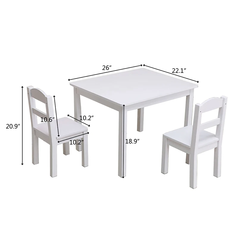 Kids Wood Table & 4 Chairs Set Living room Children Table chair Furniture Sets Kids Wood Table & 4 Chairs Set Living room Children Table chair Furniture Sets