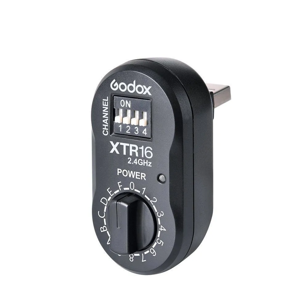 Godox Xpro N передатчик триггер + 3 * XTR 16 приемник Стробоскопическая головка вспышка
