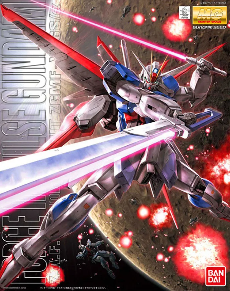 

Bandai Gundam MG 1/100 Force Impulse Mobile Suit Assemble Model Kits Action Figures Plastic Model Toys