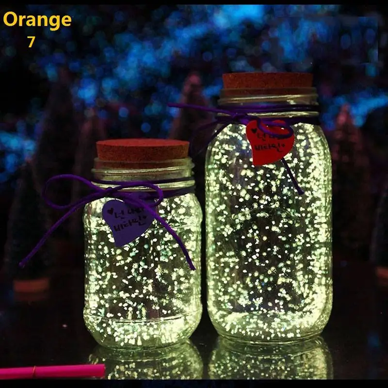 

Fish Tank Noctilucent Sand Night Luminous Dark Bright Glow Fluorescent Particles Aquarium Fish Tank Decoration