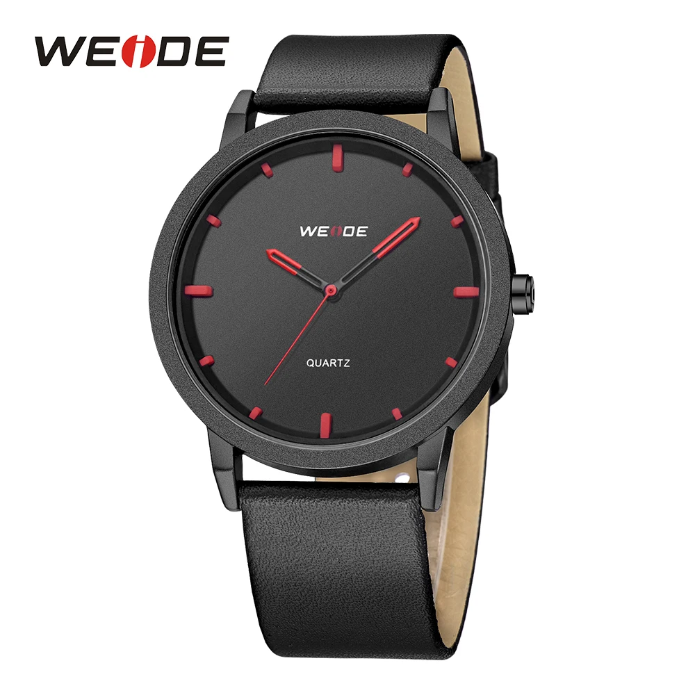 WEIDE качественные повседневные Модные кварцевые аналоговые часы с ремешком и