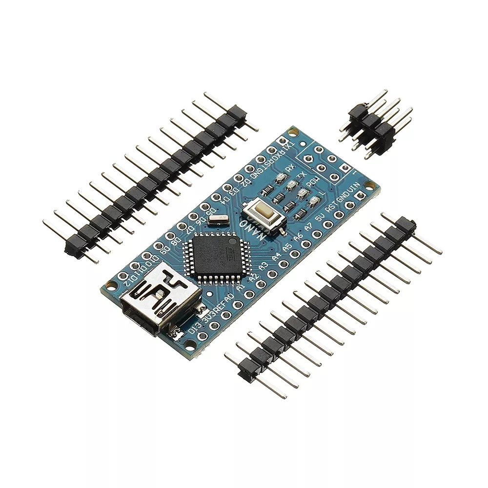 

5pcs/lot Mini USB CH340 Nano v3.0 3.0 ATmega328P Controller Board Compatible For Arduino Nano CH340 USB Driver ATmega328