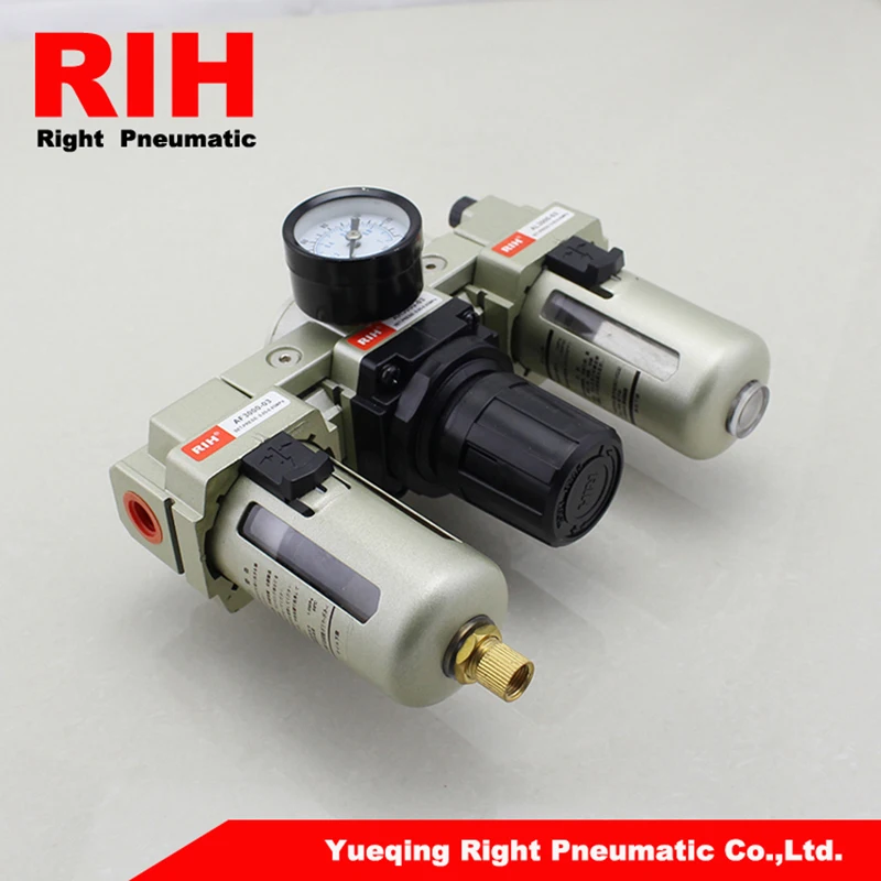 

RIH air source treatment air clean unit AC3000-03 filter regulator lubrication combination G3/8''