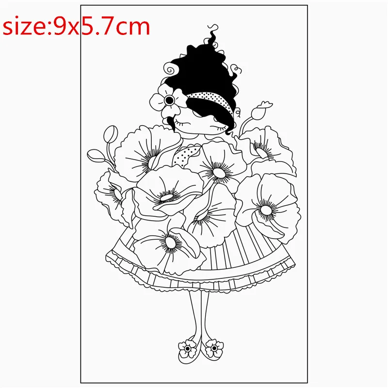 

Transparent Clear Stamps DIY Silicone Seals Scrapbooking Card Making Photo Album Decoration