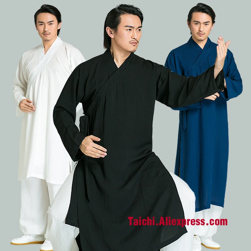 Handmade Linen Tai Chi Uniform Wushu, Kung Fu,martial art robe,only