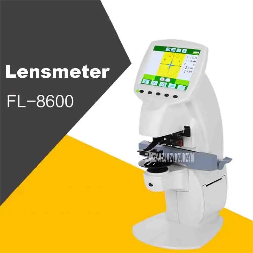 High Quality FL-8600 Automatic Computer Focus Meter Green Light Source Accurate Measurement Focimeter 220v/50HZ 40W 15mm-100mm images - 6