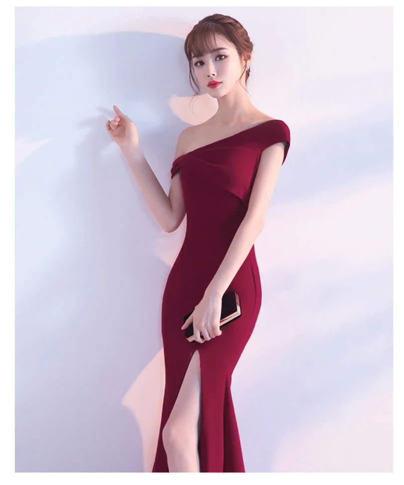 Vestido de playa Real Venta de verano no Vadim mujeres envío gratis vestido de 2019 6 colores un hombro moda cadera Sexy Mujer slim - 5