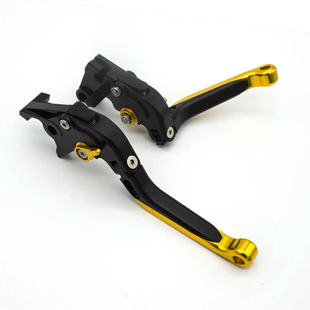 For Honda CBR125 CBR 125 2004- Aluminum Adjustable Folding Extendable Motorcycle Brake Clutch Levers& Handle Grips Set