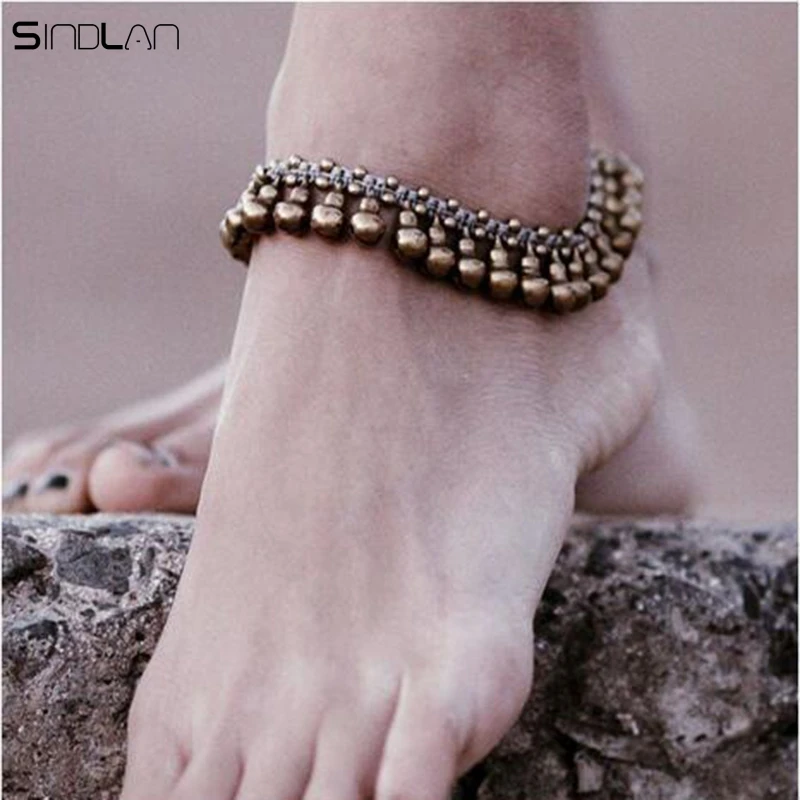 2017 New Fashion Beach Foot Jewelry Ethnic Wind Bohemian Hand woven