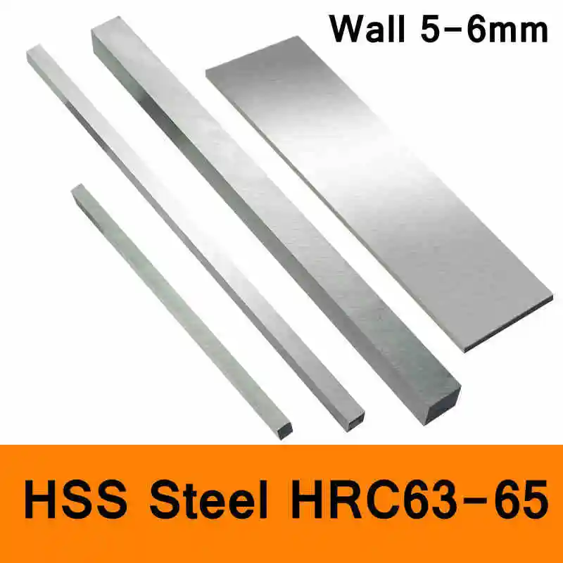 HSS стальная пластина HRC63 к HRC65 высокопрочный стальной лист токарный инструмент Высокоскоростная сталь HSS пластина лист DIY материал стены 5 мм 6 мм