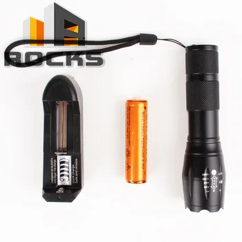 Photo Studio With Set1and Set 2: Led Camping Torch Lamp,Torch battery, Battery Charger,U Type Bicycle LED Flashlight Mount Holde