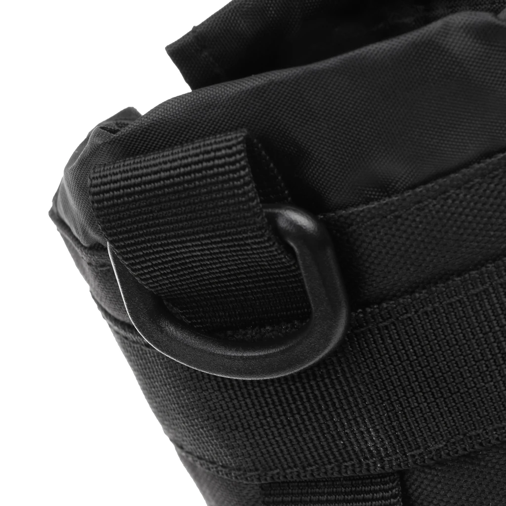 Molle Water Bottle Pouch Kettle Bag Holder Outdoor Sports Fishing Hunting Tactical Military Water Bottle Bag Waterproof Nylon