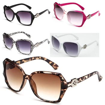 

Dropship Auto Sunglasses Retro Designer Europe and America Glasses Women Sunglasses Floral Glass Driver Glasses Accessiories