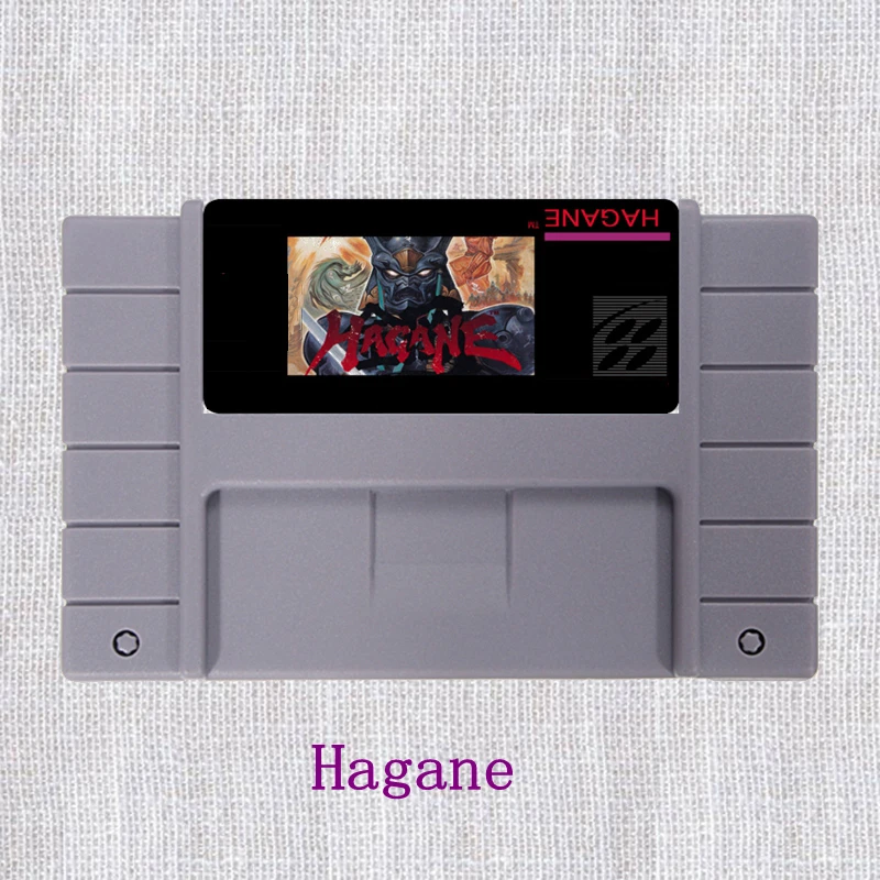 

Hagane 16 Bit NTSC Big Gray Game Card For USA Version Game Player
