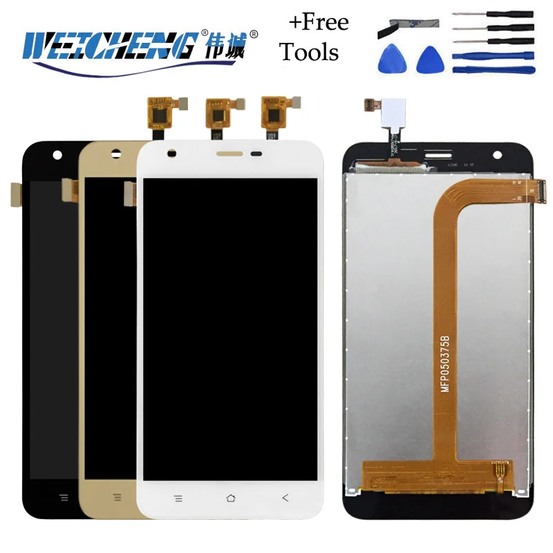 

WEICHENG For Blackview A7 LCD Display+Touch Screen Assembly good quality for A7 LCD Digitizer Assembly only for MFP050375B