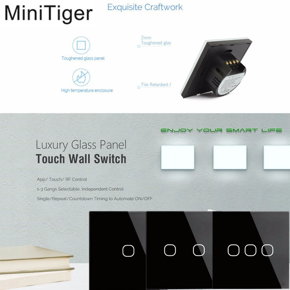 Minitiger-EU-Standard-Wireless-Remote-Control-Wall-Light-1-Gang-1-Way-Touch-Switch-White-Crystal