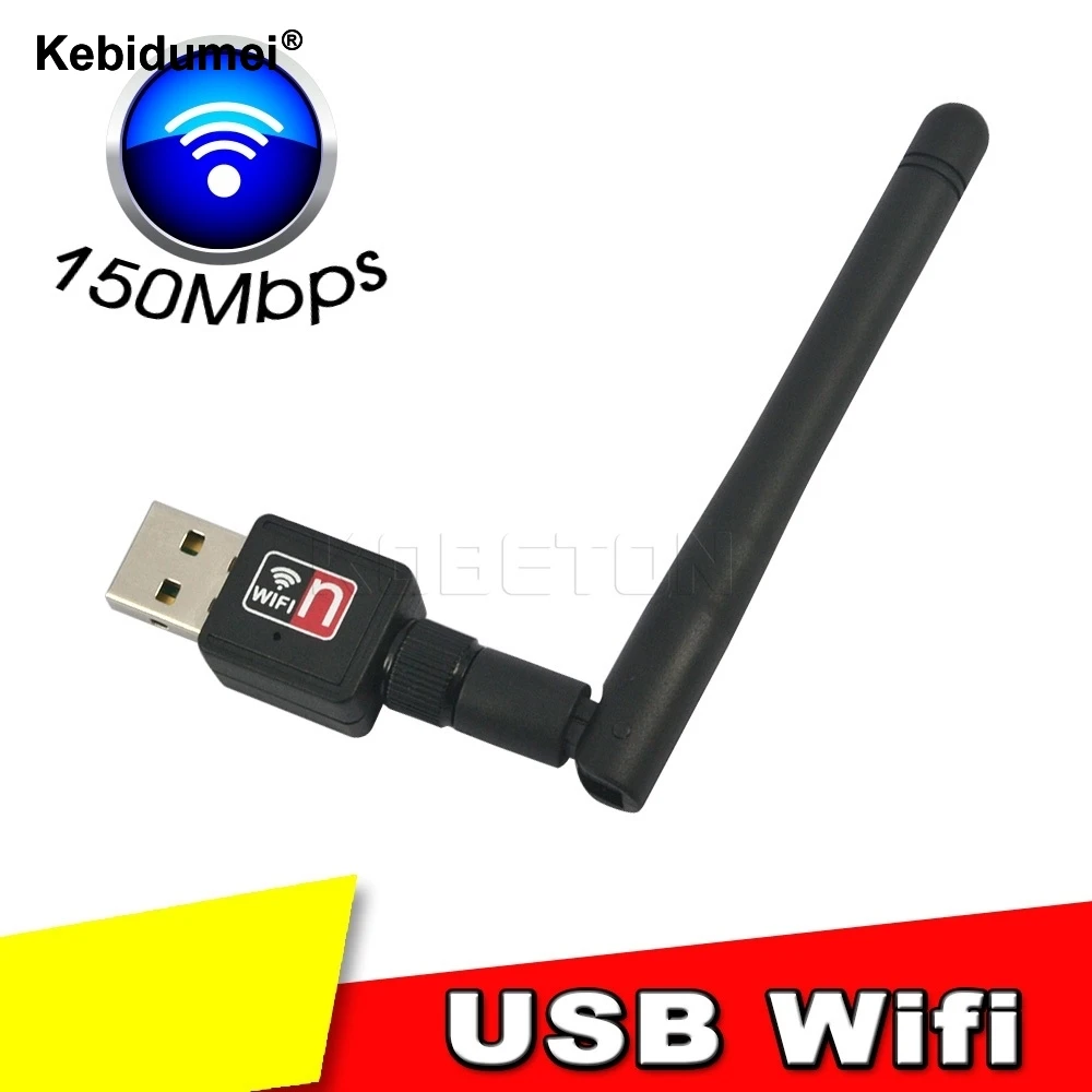 Kebidumei Mini PC wifi adapter 150M USB WiFi antenna